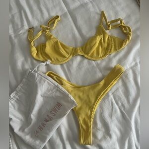 Lahana swim bathing suit used in good condition. Yellow bikini